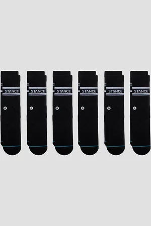 Stance Basic Crew 6 Pack Socks noir