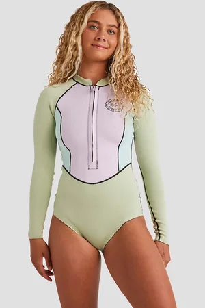 Billabong Salty Dayz Natural Light Ls Combinaison surf vert