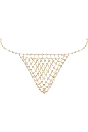 BlueBella Marli String En Strass Doré