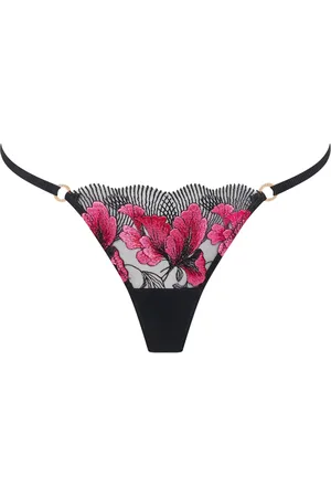 BlueBella String Vivienne Fuchsia/Rouge/Noir