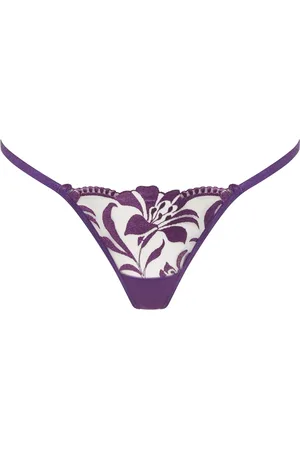 BlueBella String Leonora Açaï/Transparent