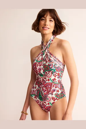 Boden Maillot de bain dos-nu croisé sur le devant-Black