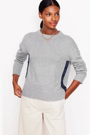 Boden Pull Zia à boutons sur les côtés-Gris agate