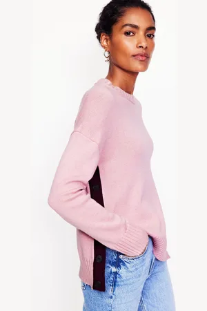 Boden Pull Zia à boutons sur les côtés-Rose quartz