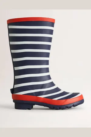 Boden Bottes de pluie-Bleu marine universitaire
