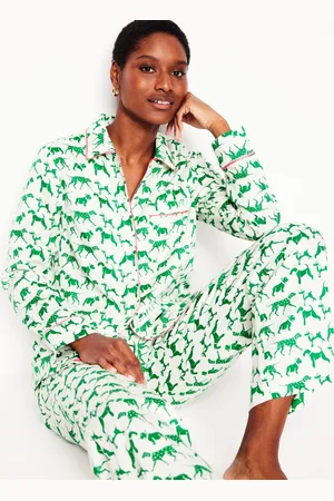 Boden Haut de pyjama en satinette de coton-Ivoire, Janet et ses amis