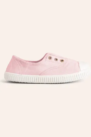 Boden Chaussures sans lacets en toile à enfiler-Camaïeu de rose