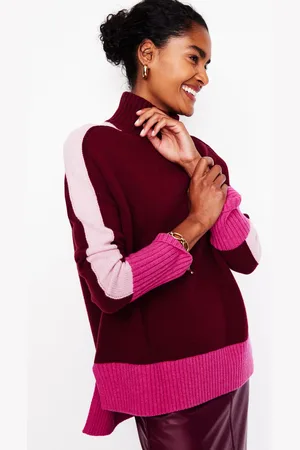 Boden Pull Jessica oversize-Wistéria Foncé, Bloc de Couleur