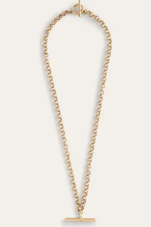 Boden Collier chaîne à barre en T-Aquamarine Bunny