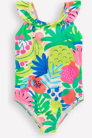 Boden Maillot de bain Hallie à bretelles volantées-Fruit tropical multi