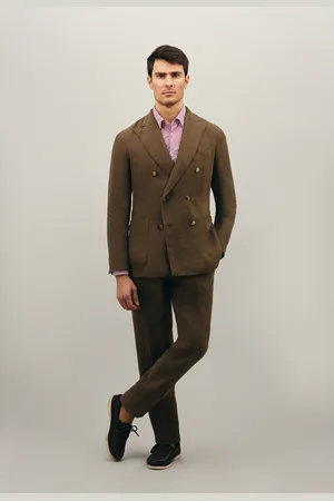 Boglioli Veste K-jacket Croisée En Lin
