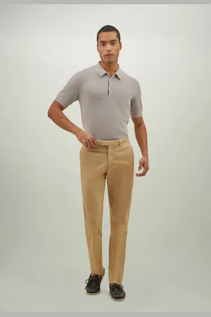 Boglioli Chinos Slim En Coton Piqué Confort