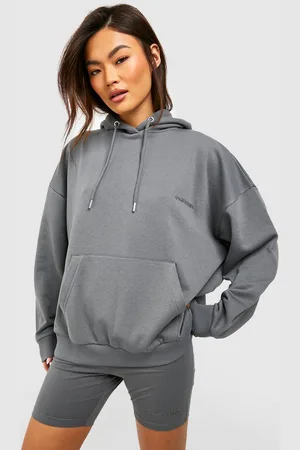 Boohoo Ensemble Avec Sweat Oversize Et Short Cycliste
