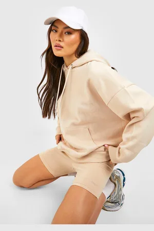Boohoo Ensemble Avec Sweat Oversize Et Short Cycliste