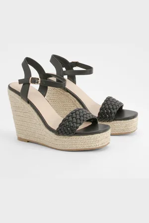 Boohoo Chaussures Compensées Tissées En 2 Parties