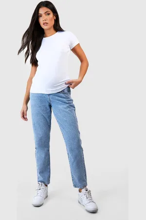 Boohoo Maternité,Jean Mom De Grossesse