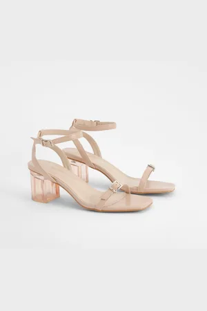 Boohoo Sandales Transparentes À Talon Et Boucle