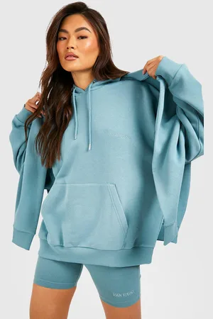 Boohoo Ensemble Avec Sweat Oversize Et Short Cycliste