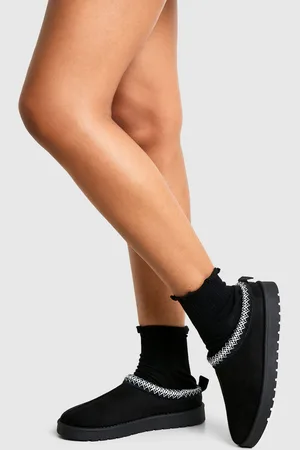 Boohoo Mules À Broderies