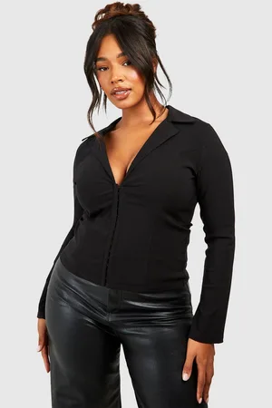 Boohoo Grande Taille,Corset À Agrafes