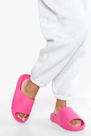 Boohoo Claquettes Épaisses,Pointure Large