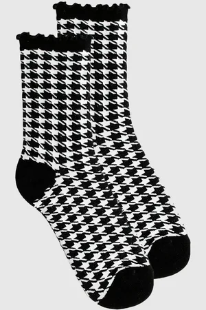 Boohoo Chaussettes À Volants Et Imprimé Pied,De
