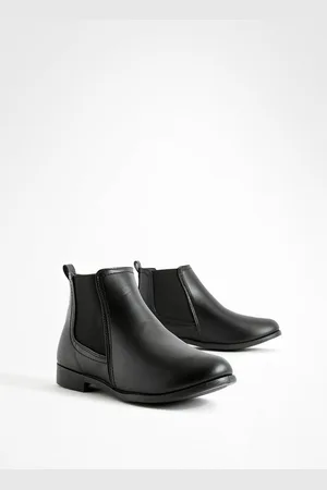 Boohoo Bottines Chelsea Plates,Pointure Large