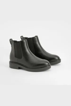 Boohoo Bottines Chelsea À Empiècement,Pointure Large