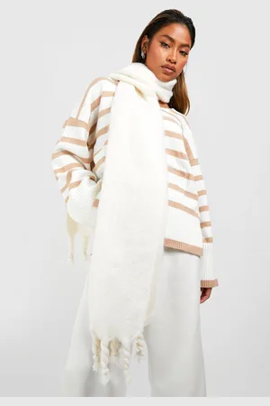 Boohoo Écharpe Épaisse À Pompons