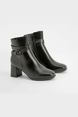 Boohoo Bottines À Boucle Et Talon Carré