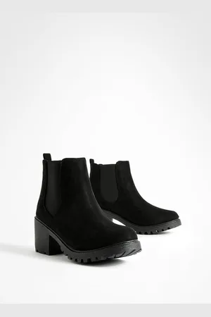 Boohoo Bottines Chelsea Cloutées