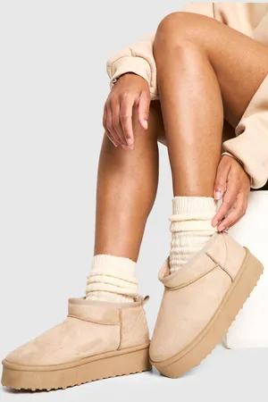 Boohoo Bottes Synthétiques Basses