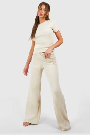 Boohoo Pantalon Flare Côtelé