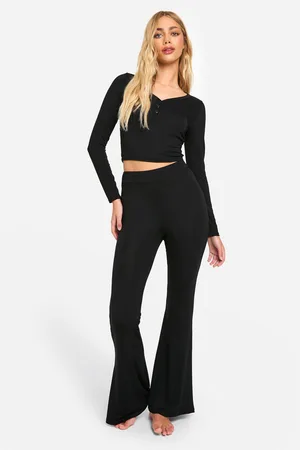 Boohoo Ensemble De Pyjama À Bouton Contrastant