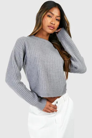 Boohoo Pull Court Côtelé Doux