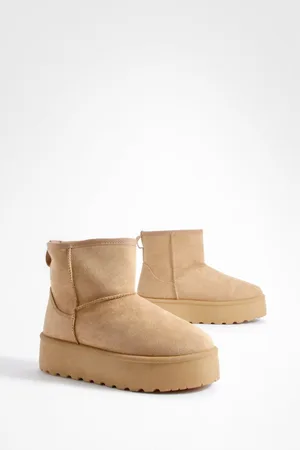 Boohoo Bottines À Semelles Épaisses,Pointure Large