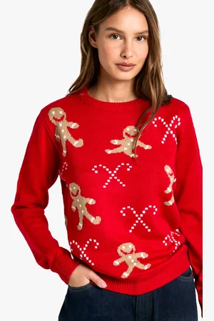 Boohoo Pull De Noël À Motif Bonhomme En Pain D