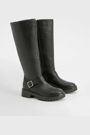 Boohoo Bottes Hautes Texturées À Plateforme