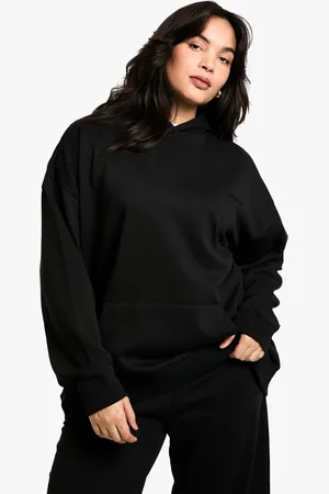 Boohoo Grande Taille,Sweat À Capuche Oversize À Broderie Dsgn Studio