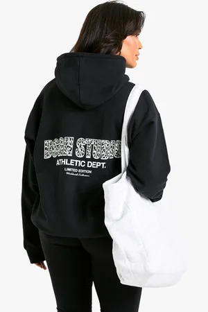 Boohoo Grande Taille,Sweat À Capuche Oversize À Imprimé Léopard