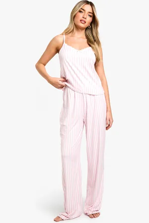 Boohoo Ensemble De Pyjama À Rayures Avec Débardeur Et Pantalon