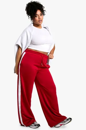 Boohoo Grande Taille,Jogging Droit À Rayures