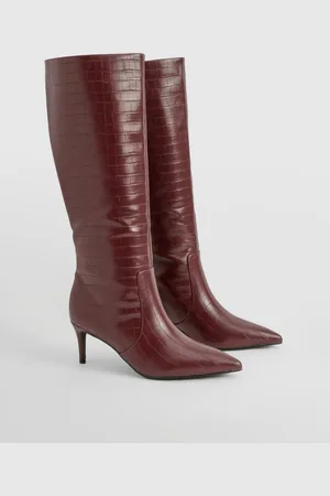 Boohoo Bottes Hautes À Talon Aiguille