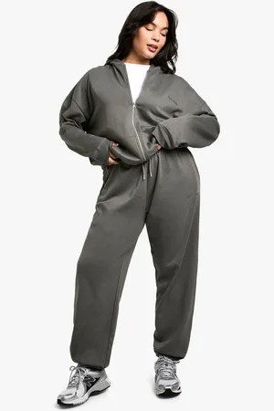 Boohoo Grande Taille,Jogging Oversize À Broderie Dsgn Studio