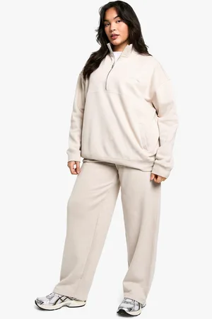 Boohoo Grande Taille,Jogging Droit À Broderie Dsgn Studio