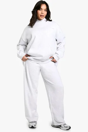 Boohoo Grande Taille,Jogging Droit À Broderie Dsgn Studio