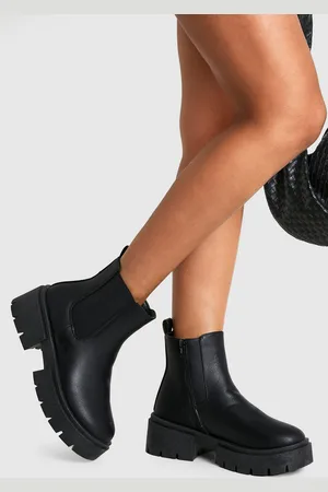 Boohoo Bottines Montantes À Plateforme