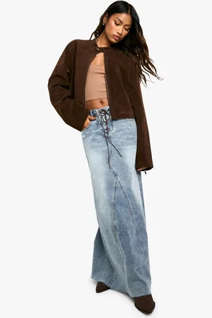 Boohoo Jupe Longue À Lacets