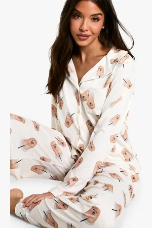 Boohoo Ensemble De Pyjama Imprimé À Manches Longues Et Short