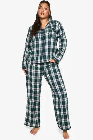 Boohoo Grande Taille,Ensemble De Pyjama À Carreaux